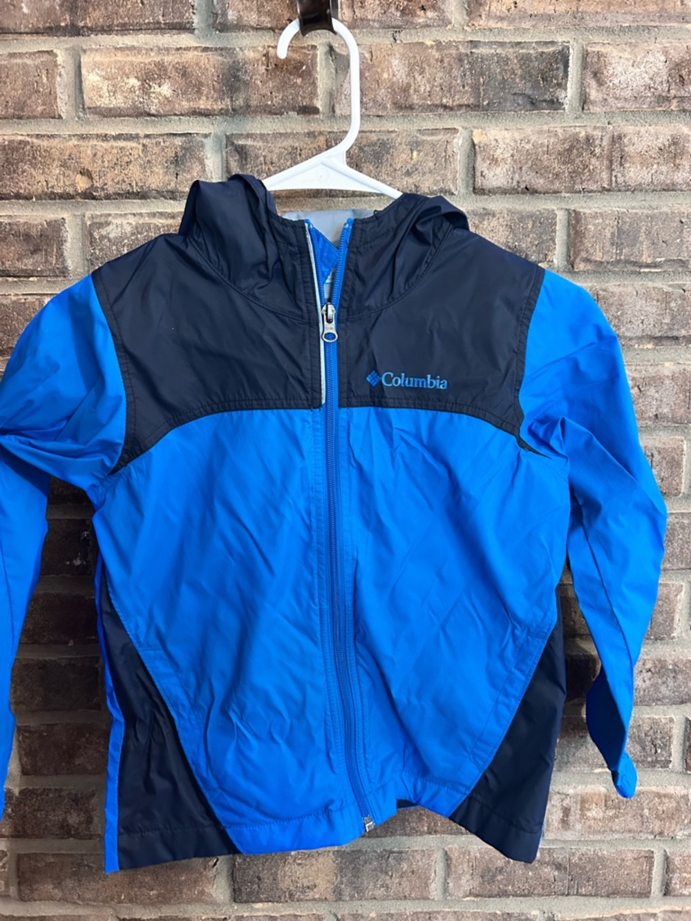 EUC Columbia Kids' Blue and navy Hooded Jacket